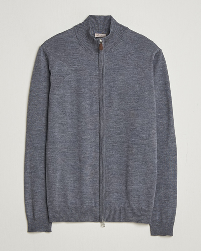 Stenströms Merino Full Zip Grey – Gris