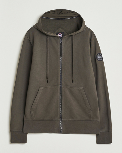 Canada Goose Black Label Huron Full Zip Hoodie Volcano – Gris