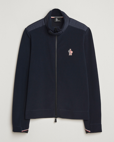 Moncler Grenoble Full Zip Cardigan Navy – Azul