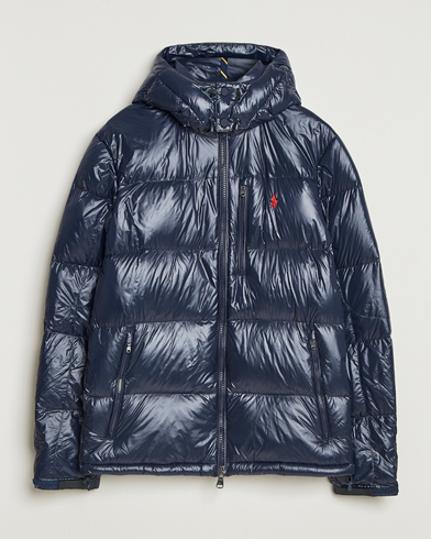 Polo Ralph Lauren Gorham Glossy Down Jacket Collection Navy – Azul