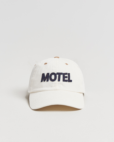 Drake's Motel Felt Baseball Cap Ecru – Blanco