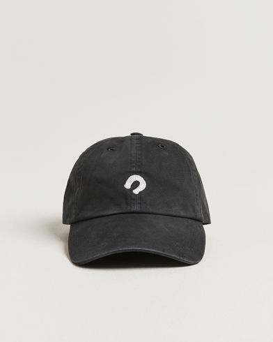 Drake's Horseshoe Chainstitch Cap Black – Negro