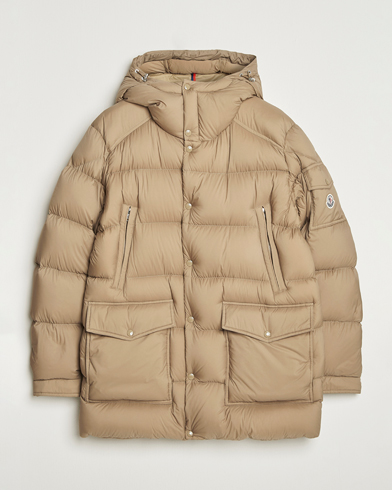 Moncler Bretagne Down Parka Beige – Beige