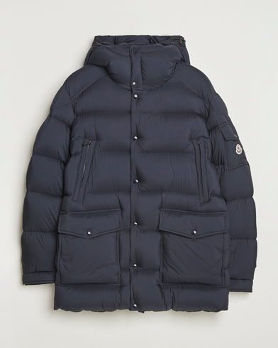 Moncler Bretagne Down Parka Navy – Azul