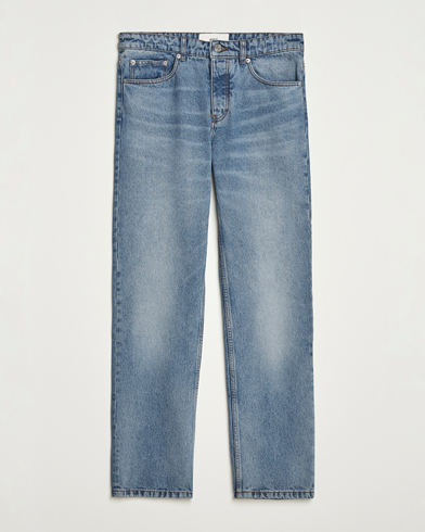 AMI Classic Fit Jeans Used Blue – Azul