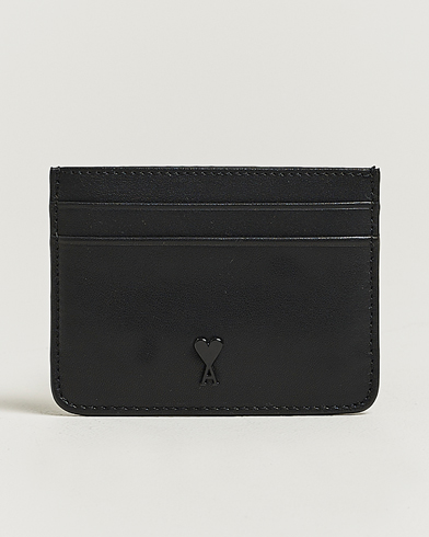 AMI AMITonal Heart Logo Card HolderBlack – Negro