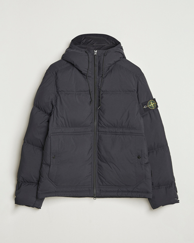 Stone Island Ripstop Cordura Padded Down Parka Black – Negro