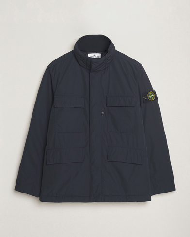 Stone Island Micro Twill Padded Field Jacket Black – Negro