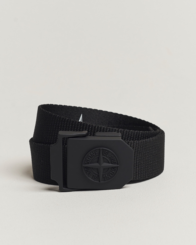 Stone Island Textile Belt Black – Negro