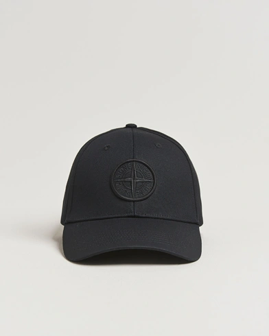 Stone Island Classic Cotton Cap Black – Negro