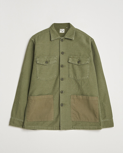 orSlow 4 Pockets US Army Shirt Dark Olive – Verde