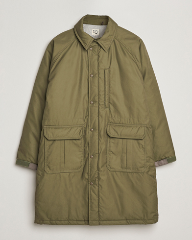 orSlow Padded Active Coat Army Green – Verde