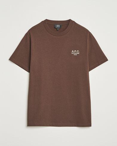 A.P.C. Rue Madame T-Shirt Brown – Marrón