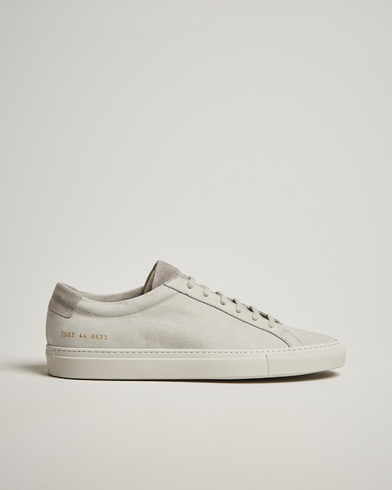 Common Projects Original Achilles Nubuck Sneaker Light Grey – Gris