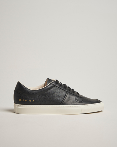 Common Projects Bball Duo Leather Sneaker Black – Negro