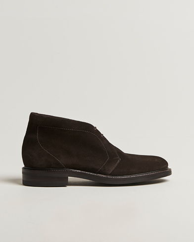 Loake 1880 Berkeley Suede Boot Dark Brown – Marrón