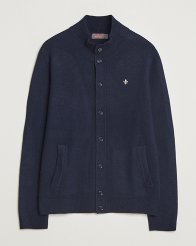 Morris Hertford Button Cardigan Navy – Azul