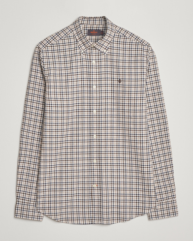 Morris Watts Flannel Check Shirt Brown – Marrón