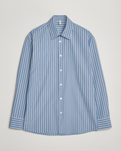 Sunflower Day Shirt Blue Stripe – Azul