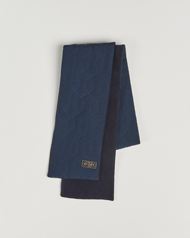 BEAMS PLUS Muffler Boa Scarf Navy – Azul