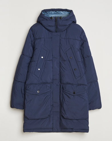 PS Paul Smith Fibre Down Hooded Parka Dark Blue – Azul
