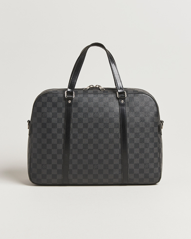 Louis Vuitton Pre-Owned Jorn Porte Documents Damier Graphite – Gris