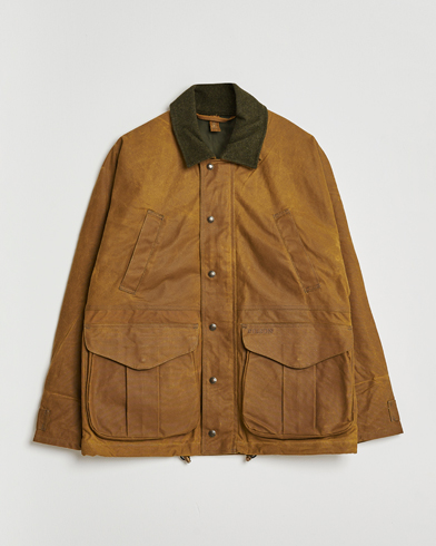 Filson Tin Cloth Lined Field Jacket Dark Tan – Marrón