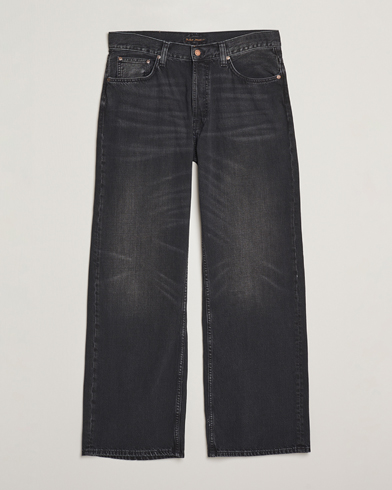 Nudie Jeans Loud Larry Jeans Black Storm – Negro