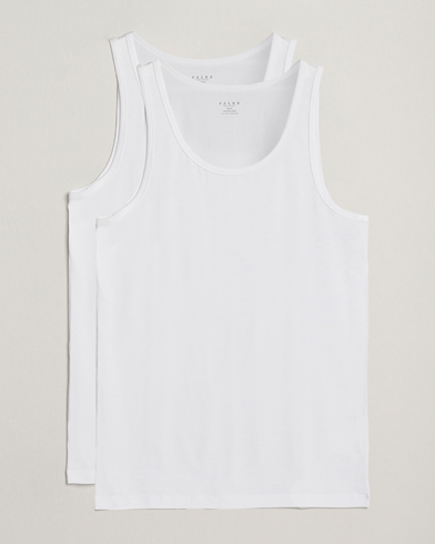 Falke 2-Pack Cotton Tank Top White – Blanco