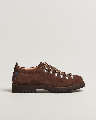 NN07 Fracap M121 Magnifico Suede Low Boot Demitasse Brown – Marrón