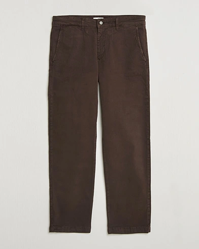 NN07 Aden Regular Fit Chinos Demitasse Brown – Marrón