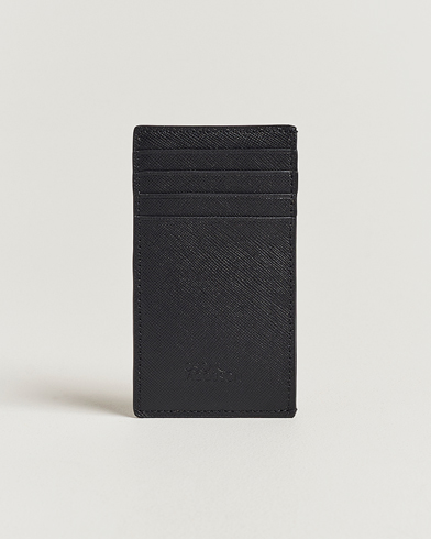 Oscar Jacobson Card Holder Leather Black – Negro