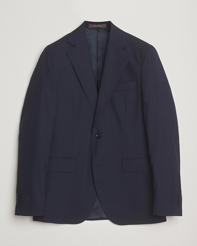 Oscar Jacobson Ego Wool Blazer Blue – Azul