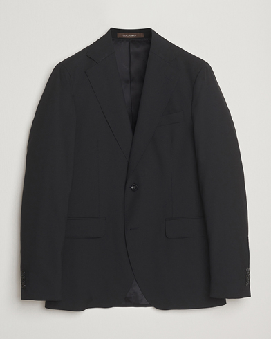 Oscar Jacobson Ego Wool Blazer Black – Negro