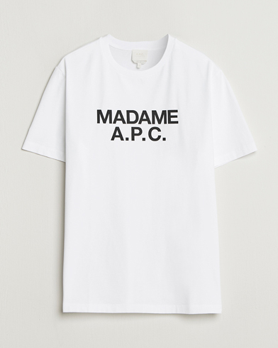 A.P.C. Madame T-Shirt White – Blanco