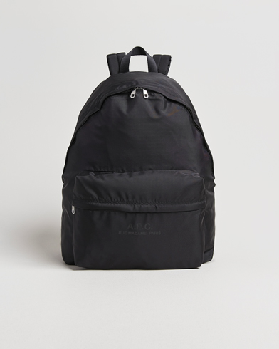 A.P.C. Backstage Nylon Cordura Backpack Black – Negro