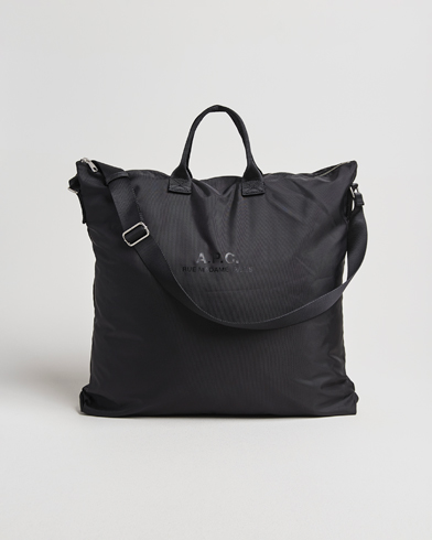 A.P.C. Backstage Nylon Cordura Tote Bag Black – Negro