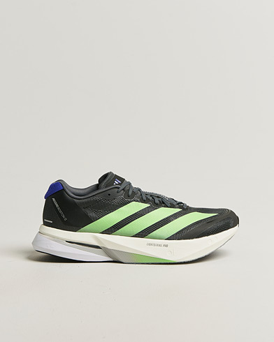 adidas Performance Adizero Boston 13 Black/Lime – Negro