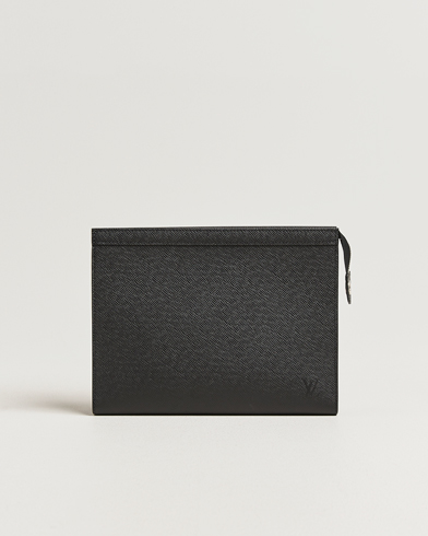 Louis Vuitton Pre-Owned Pochette Voyage Taiga MM Black – Negro