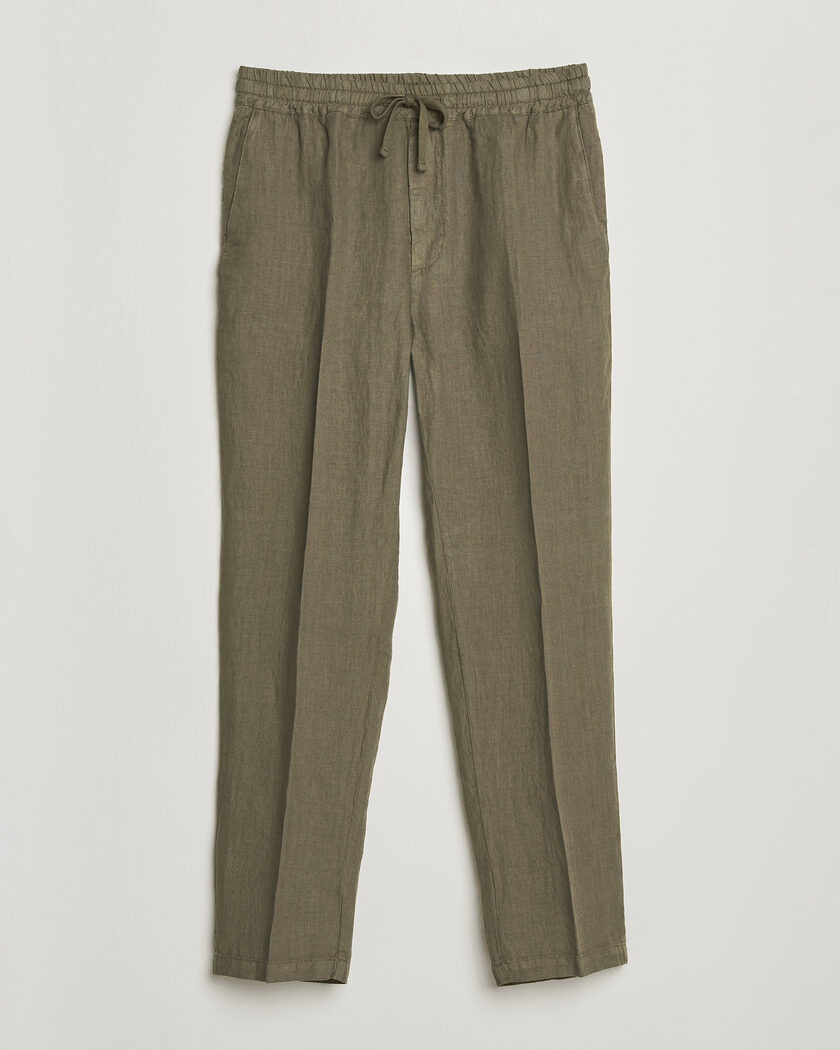 Altea Linen Pants Military – Verde