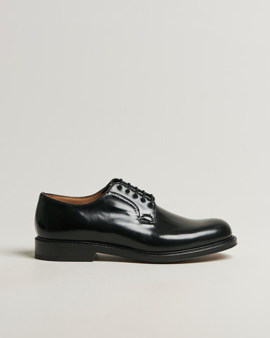Church's Shannon Derby Black Calf – Negro