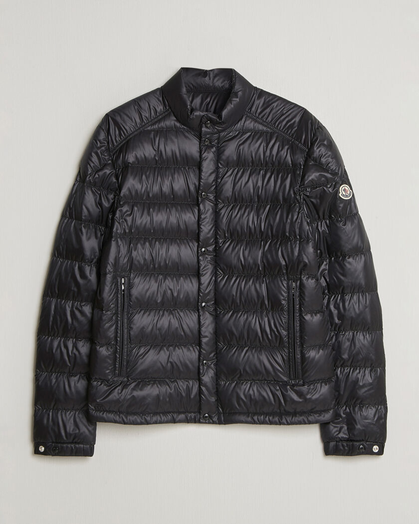 Moncler Selves Down Jacket Black – Negro