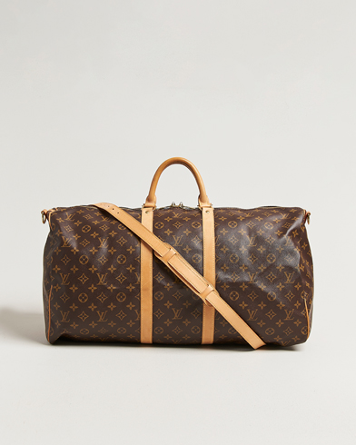 Louis Vuitton Pre-Owned Keepall Bandouliére 55 Monogram – Marrón