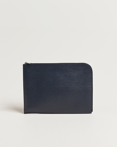 Louis Vuitton Pre-Owned Porte Documents Epi Leather Navy – Azul