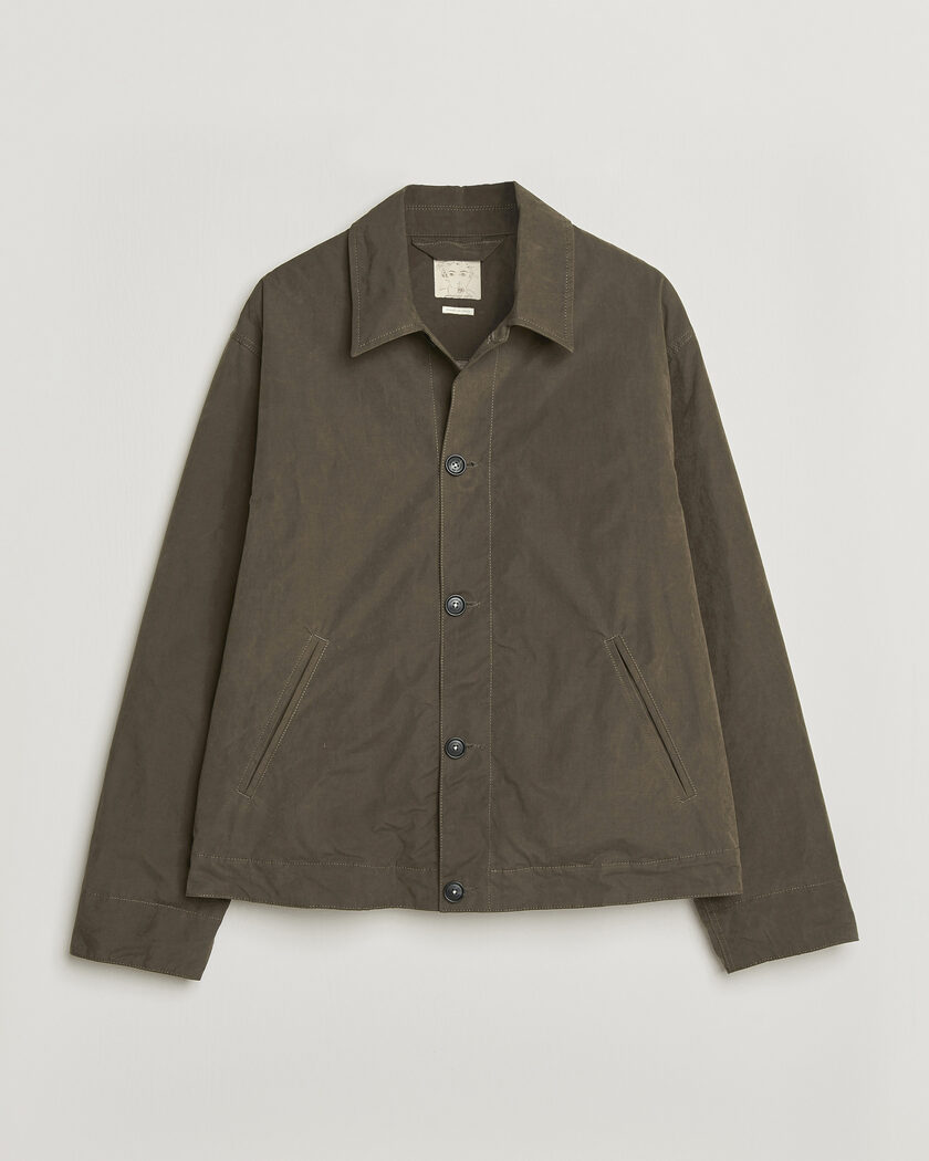 Massimo Alba Lined Cotton Bomber Jacket Hunter – Marrón