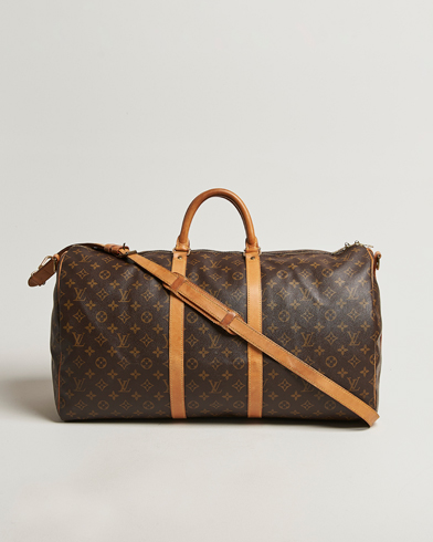 Louis Vuitton Pre-Owned Keepall Bandouliére 55 Monogram – Marrón