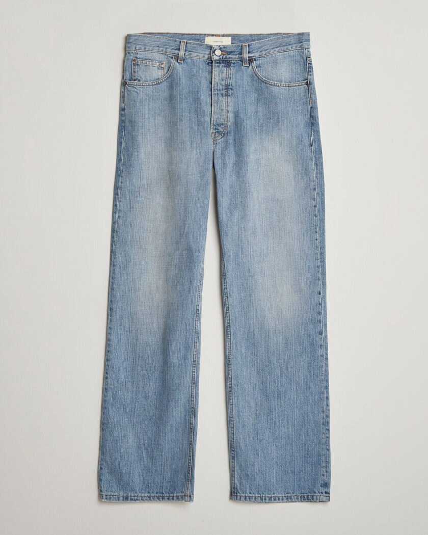 Jeanerica VM009 Vega Jeans Light Blue Righe – Azul