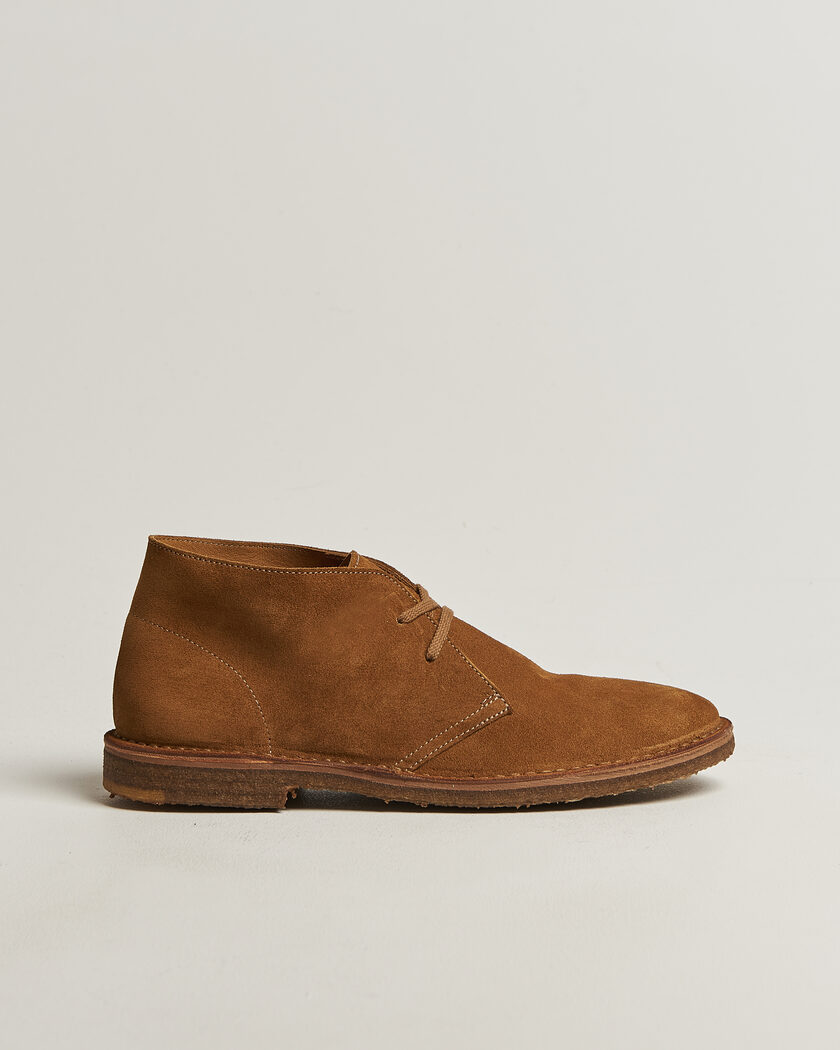 Astorflex Montflex Chukka Boots Whiskey Suede – Marrón