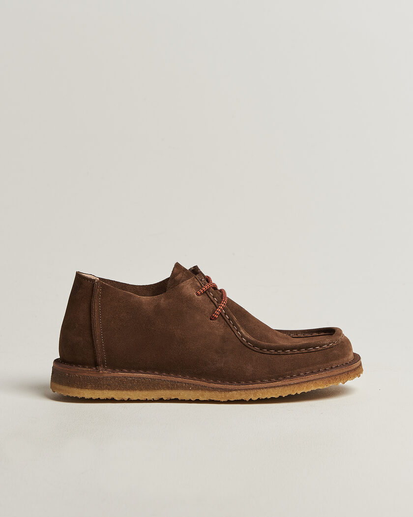 Astorflex Beenflex Shoes Dark Khaki Suede – Marrón