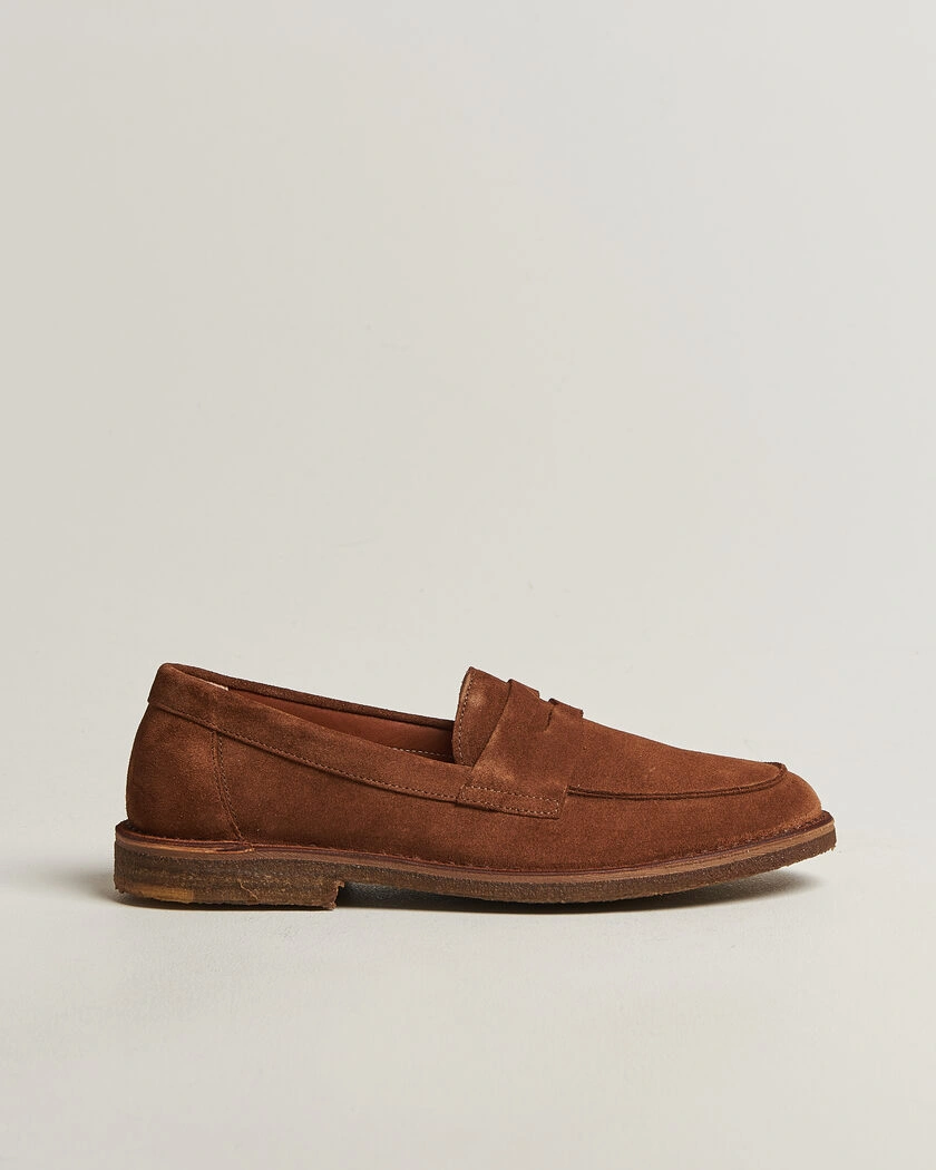 Astorflex Sadelflex Loafers Brown Suede – Marrón